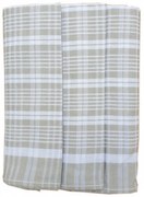 Prosop de bucătărie în carouri Egypt – Set 3 bucăți