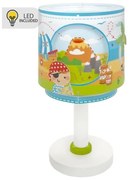 Dalber 60651N - Lampă de veghe LED pentru copii PIRATE ISLAND 1xG4/4W/230V, multicoloră