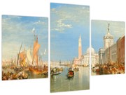 Tablou - Joseph Mallord William Turner, Venice the Dogana and San Giorgio Maggiore, reproducere (90x60 cm)