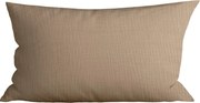 Husa pentru perna din muselin PURLY 40x80 cm, maro deschis