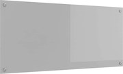 vidaXL Panou de bucătărie Gri deschis 110 x 50 cm sticlă securizată