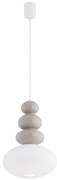Lustră pe cablu Argon 8819 DIEGO 1xGU10/5W/230V alb/gri