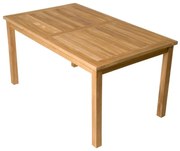 Masă de sufragerie DIVERO, solidă 150 x 90 cm