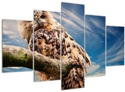 Tablou cu bufnița (150x105 cm)