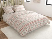 Lenjerie de pat din bumbac NORDIC JOY albă Dimensiune lenjerie de pat: 70 x 90 cm | 140 x 200 cm