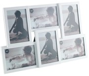 Rama foto de perete albă pentru 6 fotografii Balvi Isernia