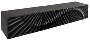 Comoda TV suspendata din lemn de mango Scorpion 160cm, negru