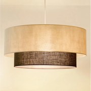 Brilagi - Lustră LED suspendată în stil Boho, 3xE27/15W/230V, Ø 60 cm, crem/maro