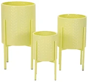 Mauro Ferretti Suport Vaza Iris Tris cm Ø 36X56,5-30X48,5-24X37,5 | Aosom Romania