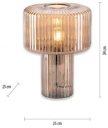 Lampă de masă Paul Neuhaus 4092-27 FUNGUS 1xE27/10W/230V bej