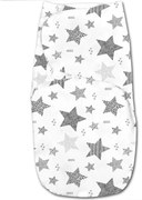 Sistem de infasat  dublu cu interior din flanel 0-3 luni Kidizi  Magic Stars Grey