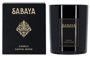 Lumânare parfumată Sabaya cu lemn de santal, 175 g