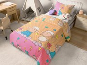 Lenjerie de pat din crepon pentru patut OITA crem Dimensiune lenjerie de pat: 45 x 65 cm | 90 x 135 cm