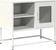 vidaXL Dulap TV, alb, 68x39x60,5 cm, oțel