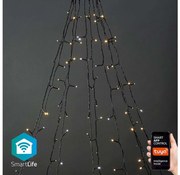 Perdea LED de Crăciun 200xLED/8 funcții 10x2m IP65 Wi-Fi Tuya Nedis WIFILXT02W200