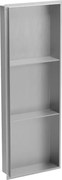 Mexen X-Wall-NR raft încastrat fără ramă cu poliță 90 x 30 cm, inox - 1911903010S