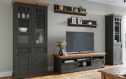 Set lemn masiv Living Linea Grafit