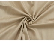 Cearșaf de pat Kvalitex Luxury collection, satin bej, 140 x 200 cm + 15 cm, 140 x 200 cm