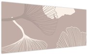 Tablou - Frunze bej N⁰1 (120x50 cm)