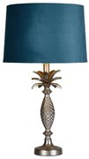 Veioza/Lampa de masa design lux elegant Belle argintiu/teal