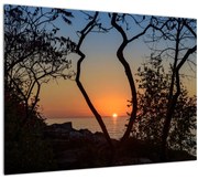 Tablou cu apus de soare (70x50 cm)