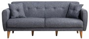 Canapea extensibilă Aria Dark Grey
