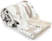 Pătură din imitație blăniță 4Home Nordic Friends, 150 x 200 cm