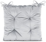 Pernă de scaun din catifea 40x40 cm Aleksa – Restilo