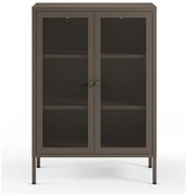 Dulap gri din metal 70x100x40 cm Fayna – Marckeric