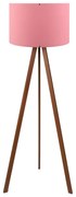 Lampă de podea AYD 1xE27/40W/230V roz/maro