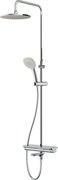 Coloana de dus cu baterie termostatata AM.PM Spirit 2.0 finisaj crom lucios