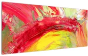 Tablou cu abstracție - pictura (120x50 cm)