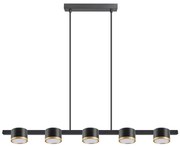 Lustră LED pe cablu MIRELLA 5xGX53/6W/230V negru