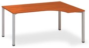 Birou ergonomic ProOffice B 180 x 120 cm, dreapta, cireș