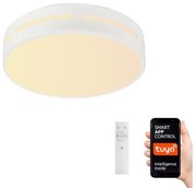 Plafonieră LED dimabilă PERFECTO 48W/230V Wi-Fi Tuya Immax NEO 07153-W50 + telecomandă