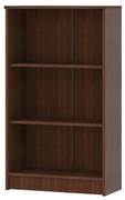 Biblioteca haaus Flint, 2 Polite, Wenge, 70 x 32 x 122 cm