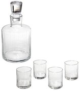 Set Carafa si 4 Pahare Whisky, SG, 1L + 4 x 350 ml