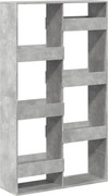 vidaXL Bibliotecă, gri beton, 100x33x175 cm, lemn prelucrat