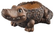 InDecor Capac pentru oală din ceramică crocodilRona , 51 x 28 x 21 cm