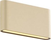 Lampă modernă de perete pentru exterior bej 17,5 cm incl. LED IP65 - Batt