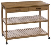 Etajera de bucatarie din bambus Linha