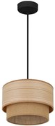 Lustră pe cablu Brilagi MONTANA BOHO 1xE27/15W/230V d. 25 cm maro/negru