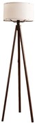Lampă de podea AYD 1xE27/40W/230V maro/albă