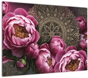 Tablou pe sticlă - Armonie (70x50 cm)