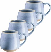 Mäser Set de 4 căni mari AQUATA – 500 ml, albastru, 500 ml