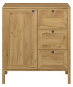 Comodă Keira 1D3S (Stejar craft auriu). 1052991