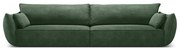 Canapea verde-închis 248 cm Vanda – Mazzini Sofas