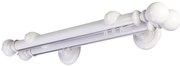 Galerie lemn perdea  Globo Double 35mm cu aluminiu