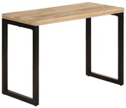 vidaXL Masă de bucătărie, 110x50x76 cm, lemn masiv de mango