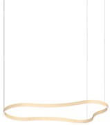 Lustră LED pe cablu Ideal Lux WAVES LED/54W/230V CRI 90 alamă